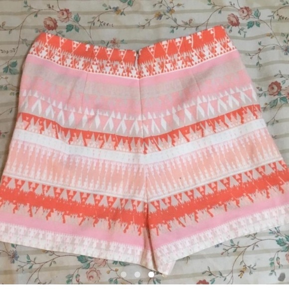 Peach & Orange BCBG Aztez Soft Shorts - Picture 4 of 4